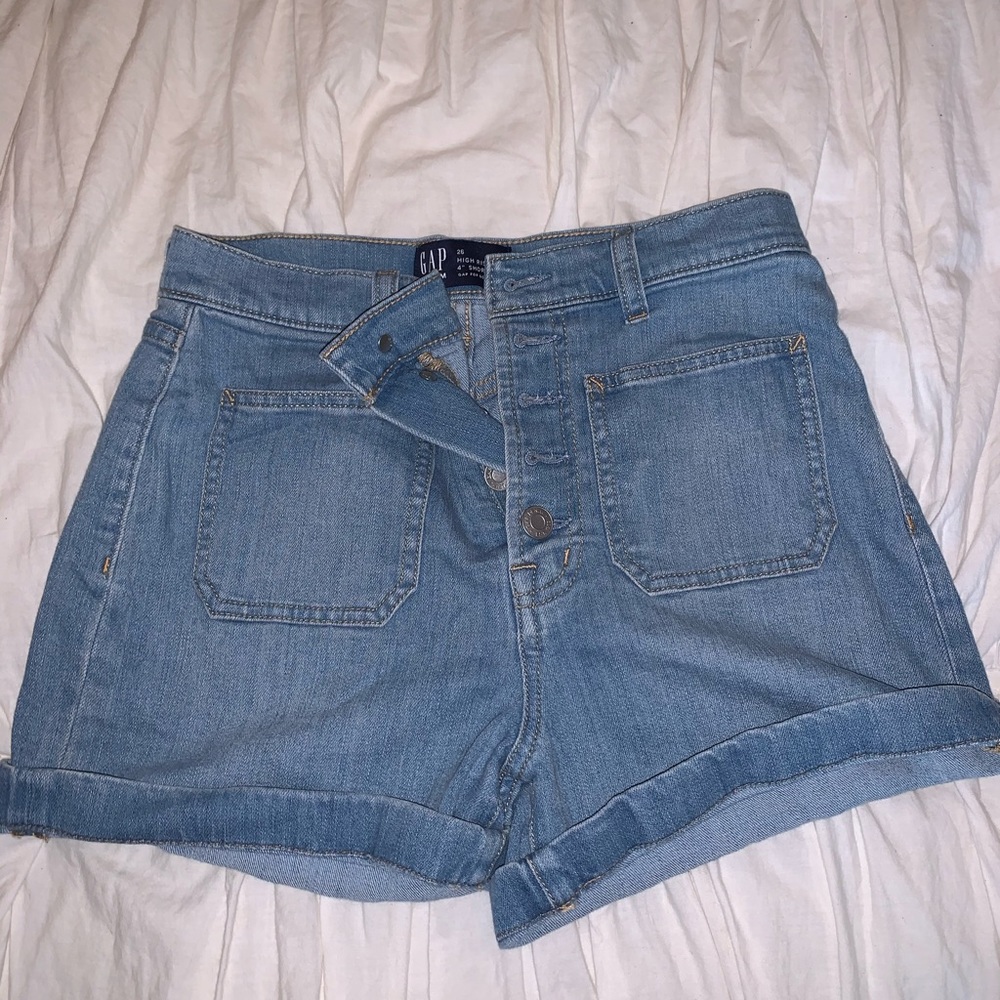 Gap Denim High Rise Short